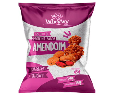 Wheyviv Fit Amendoeim - Amendoeira Orgânica