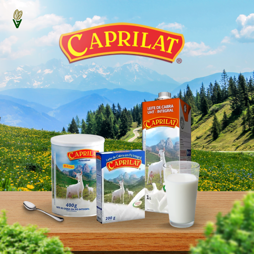 Linha de produtos Caprilat
