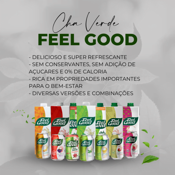 Banner Chá Feel Good para Celular www.amendoeiraorganica.com.br