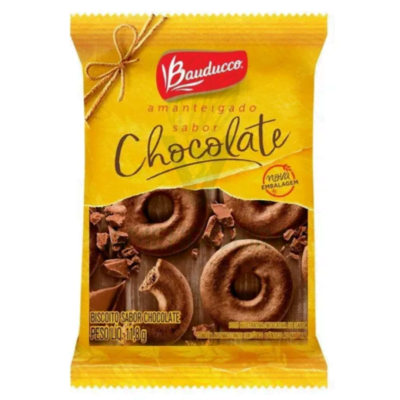 Biscoito Bauducco Chocolate 11,8g - Amendoeira Orgânica