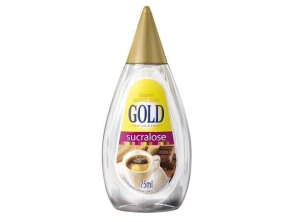 Adoçante Sucralose Diet Líquido - 75ml - Gold