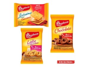Kit Biscoitos Bauducco em sachê - Escolha os sabores 150 Unidades<span> - </span>Kit 4