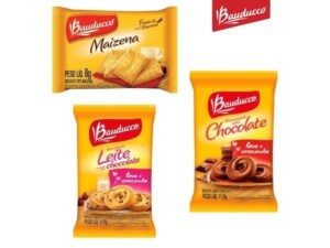 Kit Biscoitos Bauducco em sachê - Escolha os sabores 150 Unidades<span> - </span>Kit 5