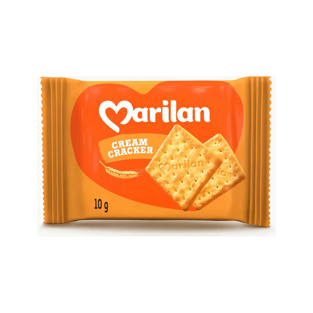 Biscoito Cream Cracker Marilan Em Sache 10g - 200 Un