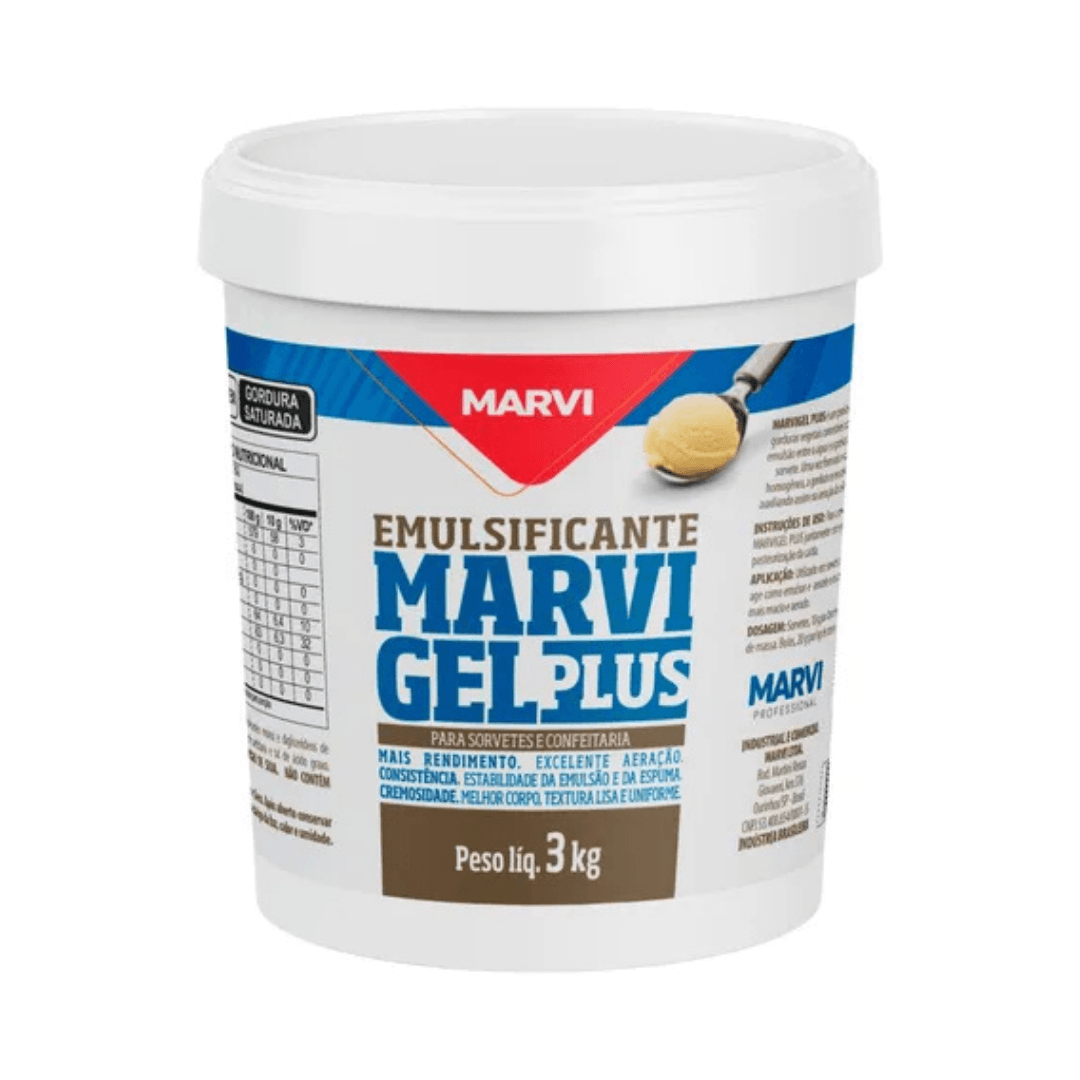 Emulsificante Marvigel Plus Marvi C/ 3 Kg