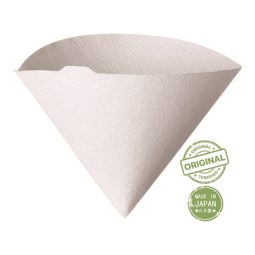 Filtro Papel Branco Compatível Hario Coar Café V60-02 100un