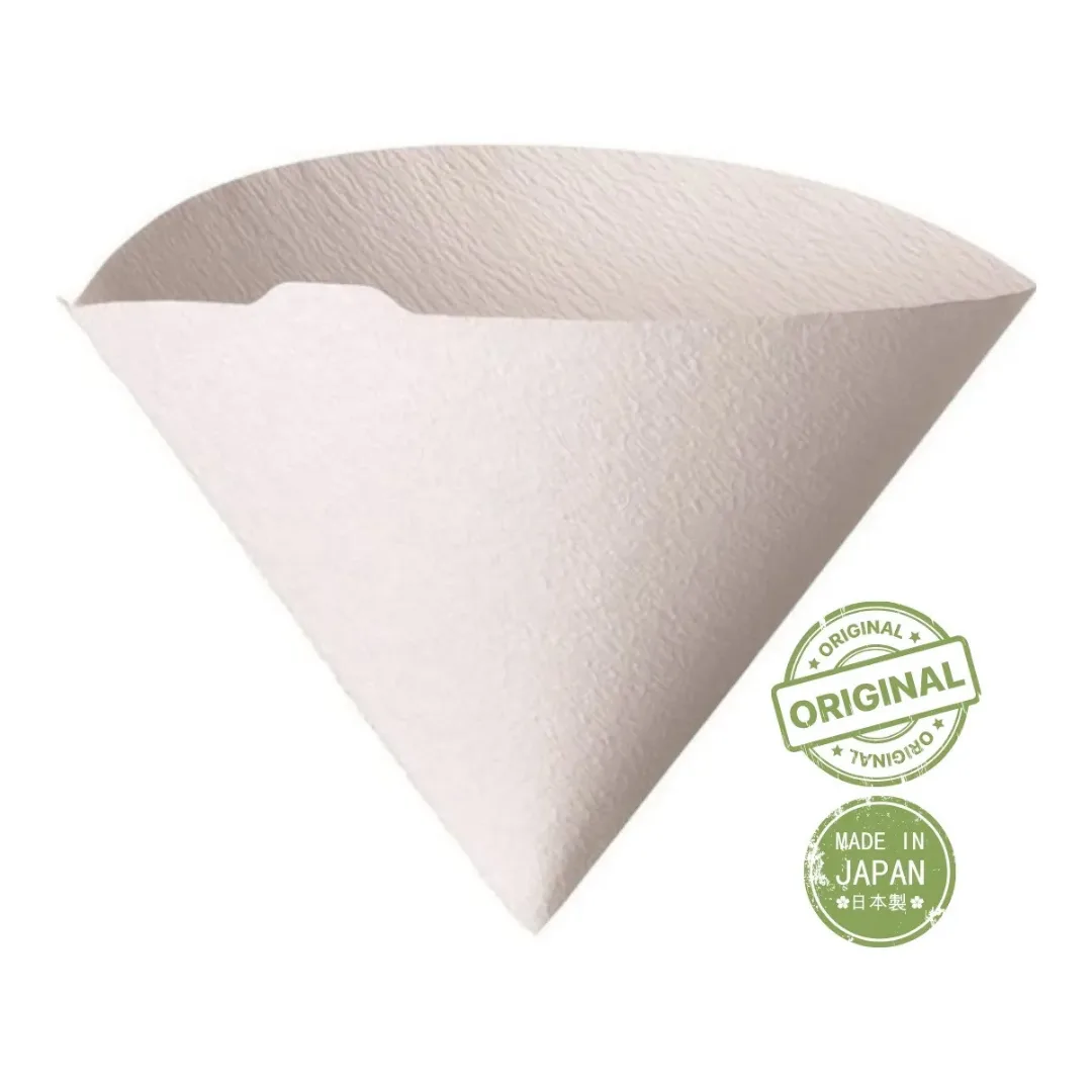 Filtro Papel Branco Compatível Hario Coar Café V60-02 100un